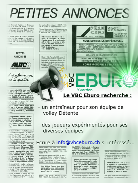 Annonce VBC Eburo