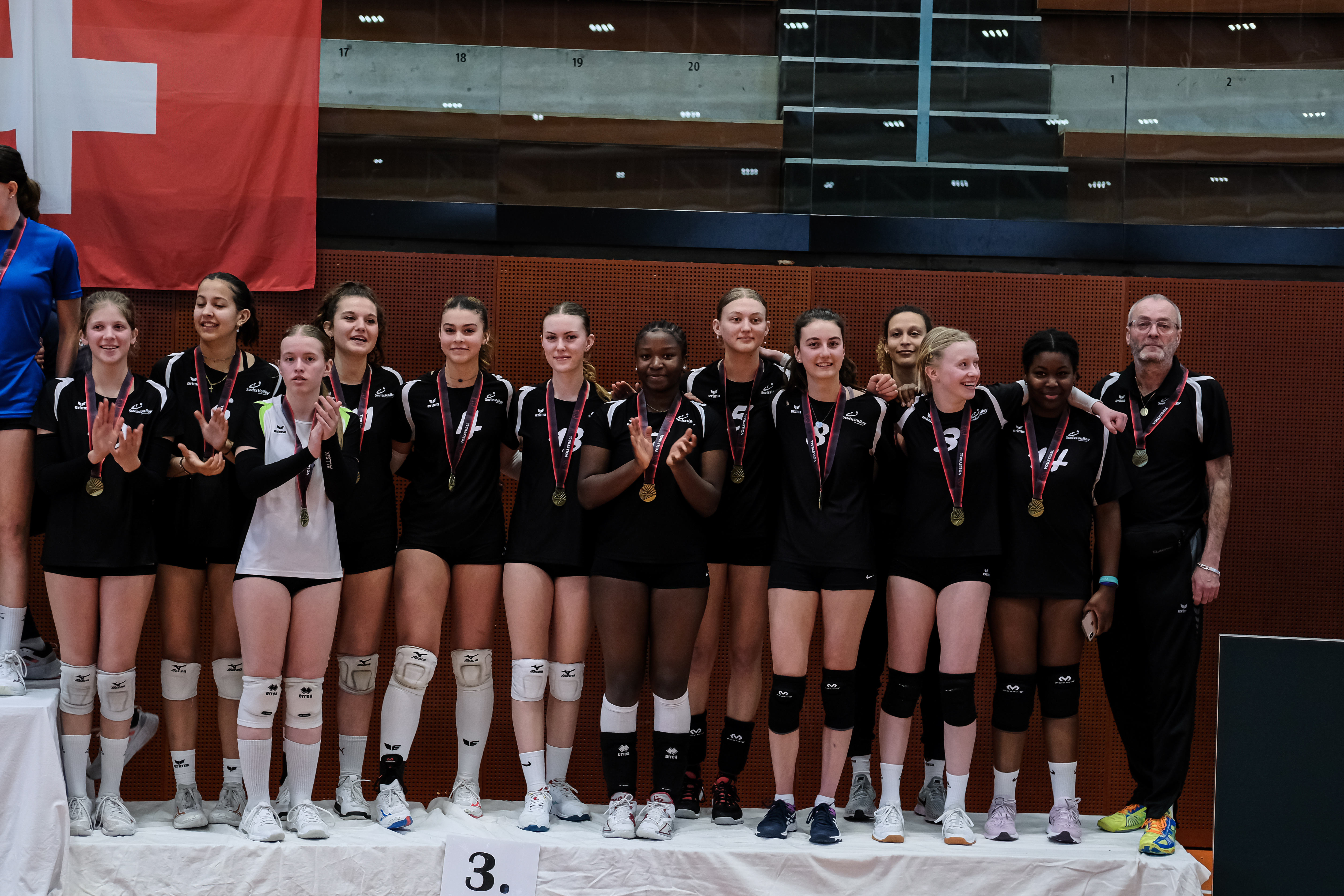 Medailles de bronze au CHS SAR filles 2023